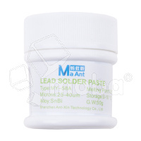 Паста паяльная MaAnt MY-58A (50 г, низкотемпературная 158°C, бессвинцовая)