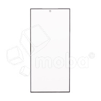 Стекло для переклейки Samsung Galaxy S24 Ultra (S928B) с OCA пленкой Черный - OR (Mitsubishi)