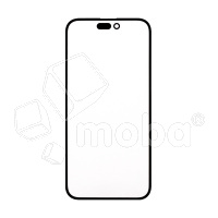 Стекло для переклейки iPhone 14 Pro Max (A2895) с OCA пленкой Черный - OR (Mitsubishi)