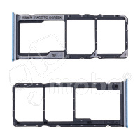 Держатель SIM для Xiaomi Redmi Note 12 4G/12S (23021RAA2Y/23030RAC7Y) Голубой