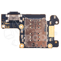 Шлейф для Xiaomi Mi 9T Pro/9T (M1903F10G) плата системный разъем/разъем SIM купить по цене производителя Сургут | Moba