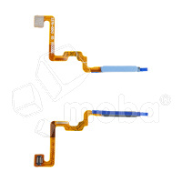 Шлейф для Xiaomi Redmi 12 4G (23053RN02Y) сканер отпечатка пальцев Голубой