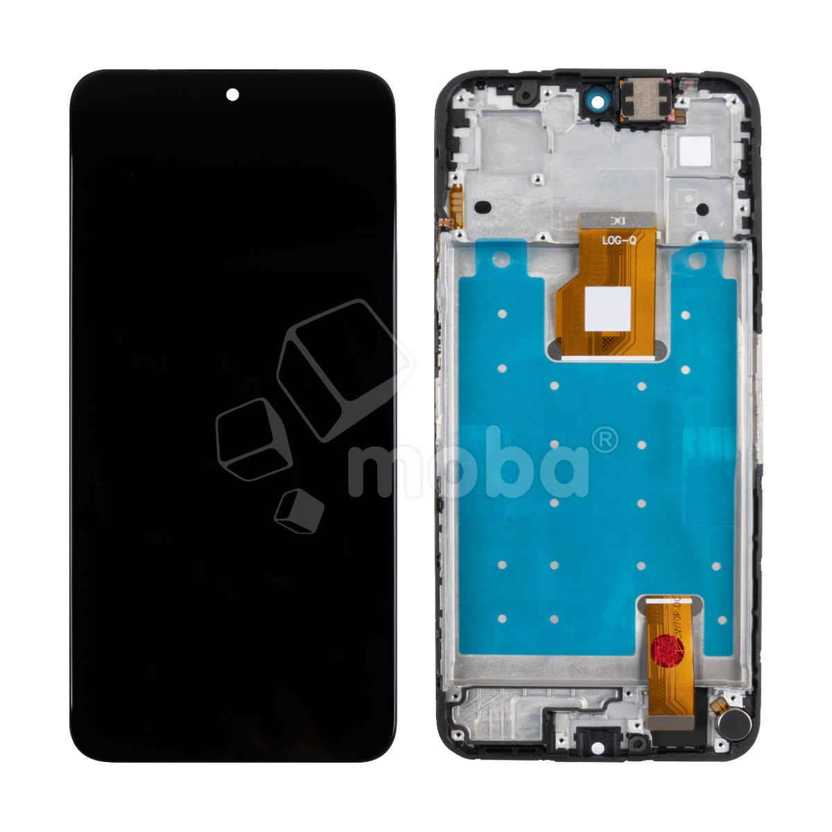 Дисплей для Huawei Honor X7d 4G (LGN-LX1) модуль с рамкой Черный - OR (HD+, 300 Кд/м², 120 Гц)