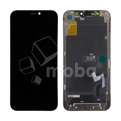 Дисплей для iPhone 12 mini (A2399) в сборе с тачскрином Черный - DD (Hard OLED, HD+) (площадка под IC)