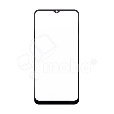 Стекло для переклейки Realme C30s (RMX3690) с OCA пленкой Черный - OR (Mitsubishi)