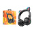 Беспроводные наушники Bluetooth Borofone BO18 Cat Ear (накладные, кошачьи ушки) Черный