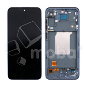 Дисплей для Samsung Galaxy A55 5G (A556E) модуль с рамкой Черный - (OLED) (Full Size)