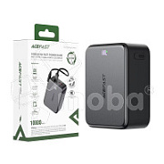 Внешний Аккумулятор (Power Bank) Acefast M28 10000 mAh (22.5W, PD, Type-C, кабель Type-C) Черный