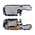 Звонок (buzzer) для Realme C55 (RMX3710) в сборе