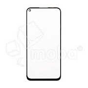 Стекло для переклейки Huawei P40 Lite/Nova 6 SE (JNY-LX1) в сборе с OCA пленкой Черный - OR (Mitsubishi)