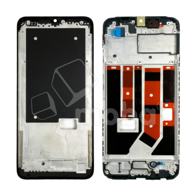 Рамка дисплея для OPPO A18/A38 (CPH259/CPH2579) Черный (возможен дефект ЛКП)