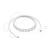 Кабель Type-C - Type-C для iPhone 15/15 Plus/15 Pro/15 Pro Max/16/16 Plus/16 Pro/16 Pro Max (60W, PD, оплетка нейлон, тех.упак.) Белый - OR