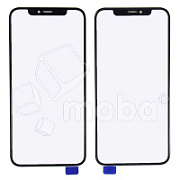 Стекло для переклейки iPhone X/Xs с OCA пленкой Черный - OR (Mitsubishi)